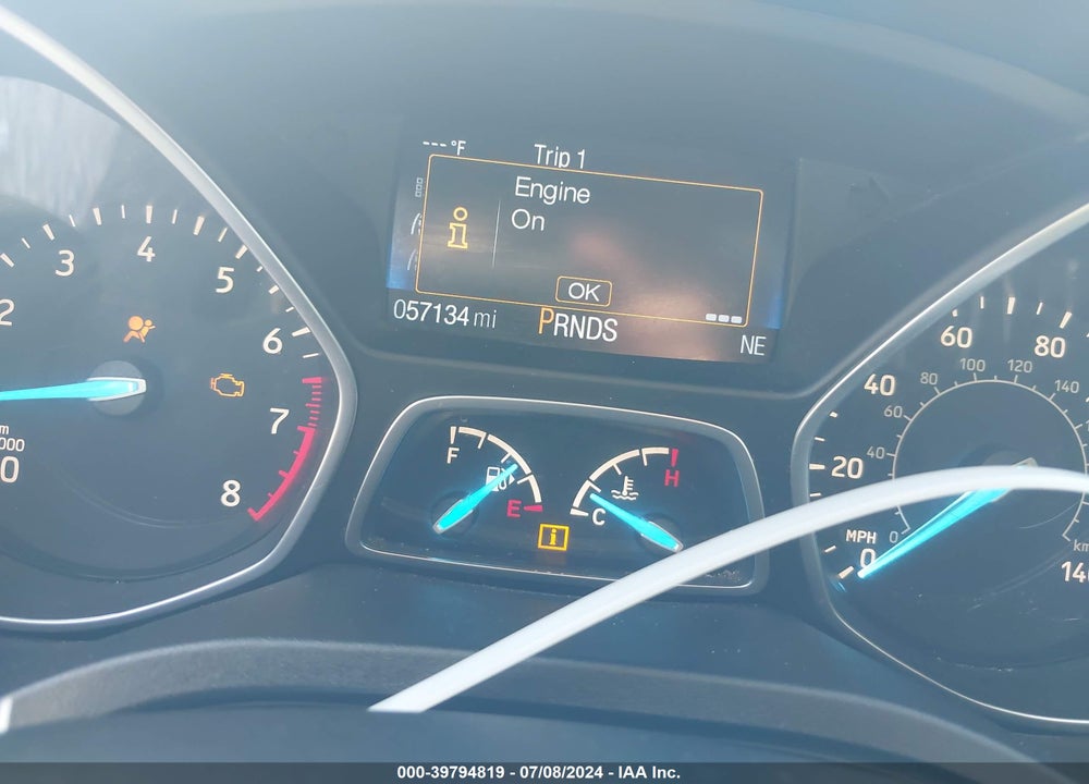2017 FORD ESCAPE SE VIN: 1FMCU0G92HUB77686