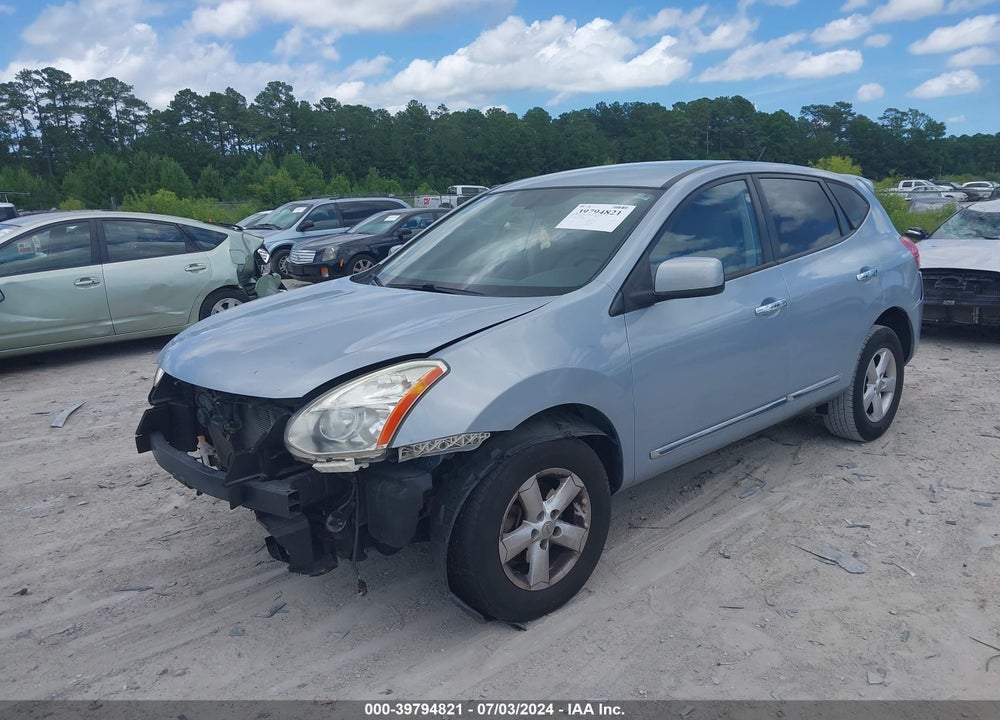 2013 NISSAN ROGUE S VIN: JN8AS5MV0DW148822
