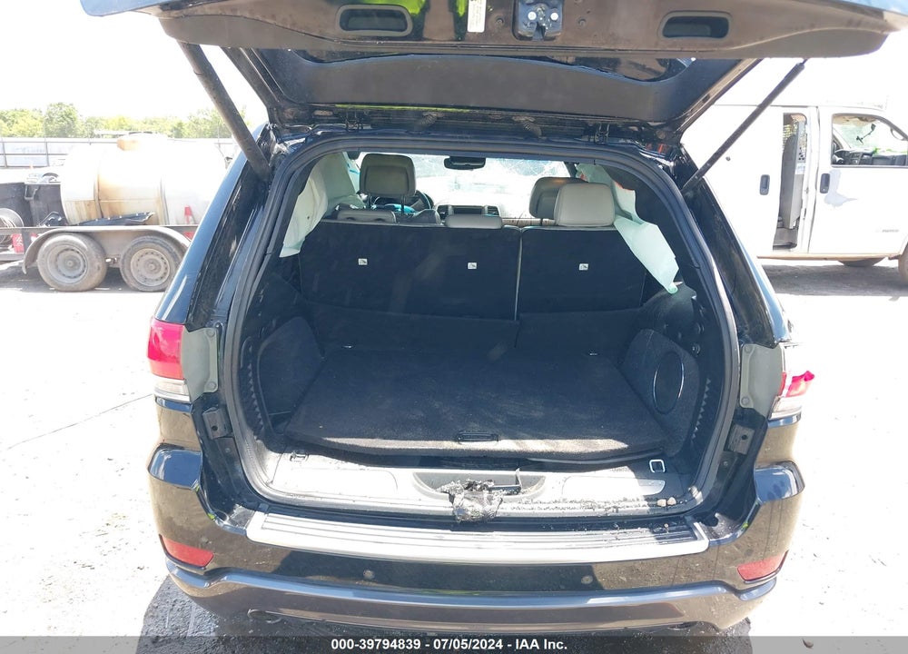 2018 CHEROKEE JEEP GRAND  STERLING EDITION 4X2 VIN: 1C4RJEBG9JC239249