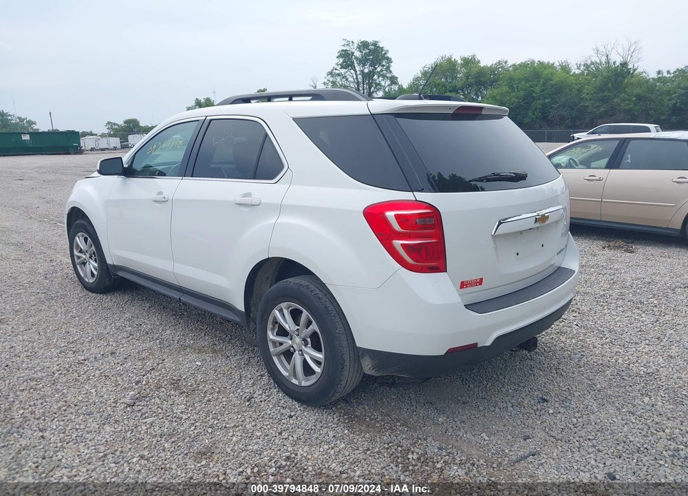 2016 CHEVROLET EQUINOX LT VIN: 2GNALCEK6G1144410