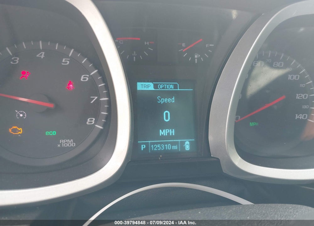 2016 CHEVROLET EQUINOX LT VIN: 2GNALCEK6G1144410