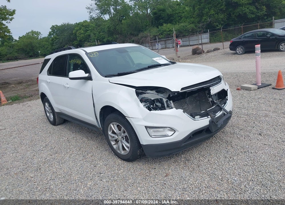 2016 CHEVROLET EQUINOX LT VIN: 2GNALCEK6G1144410