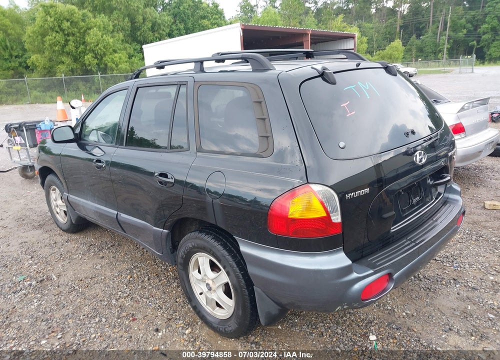 2002 HYUNDAI SANTA FE GLS/LX VIN: KM8SC13D12U300867