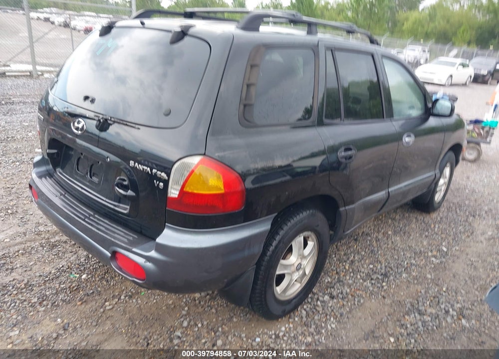 2002 HYUNDAI SANTA FE GLS/LX VIN: KM8SC13D12U300867