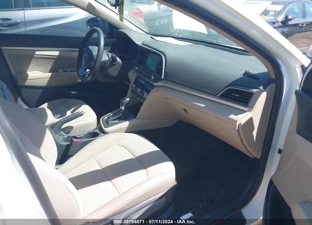 2019 HYUNDAI ELANTRA VALUE EDITION VIN: 5NPD84LF0KH476756