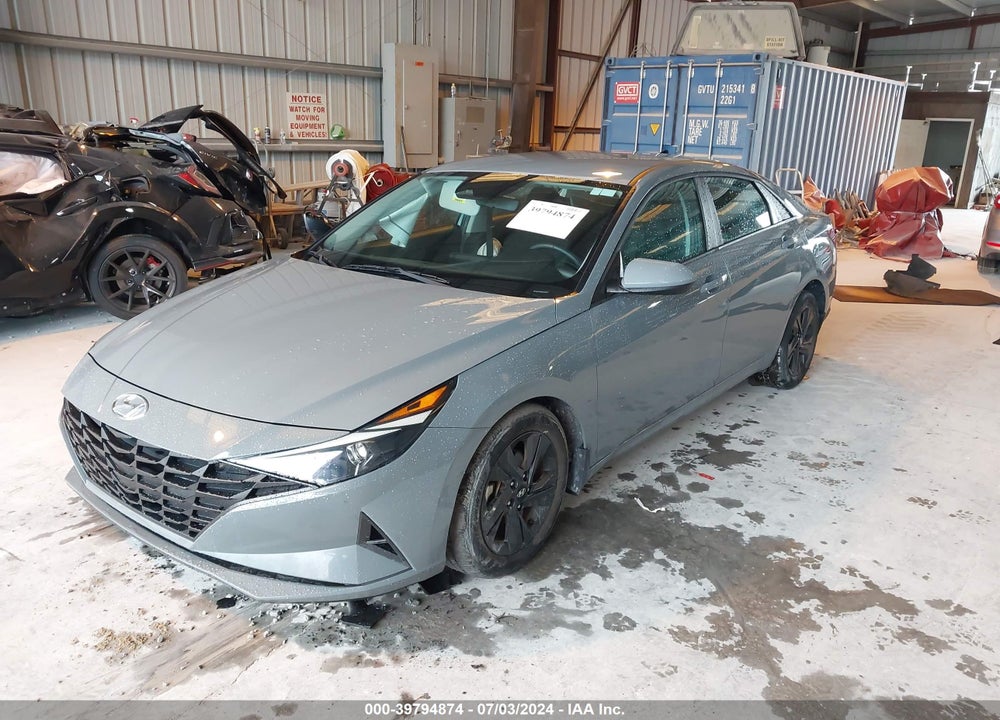 2022 HYUNDAI ELANTRA SEL VIN: KMHLM4AG1NU345182