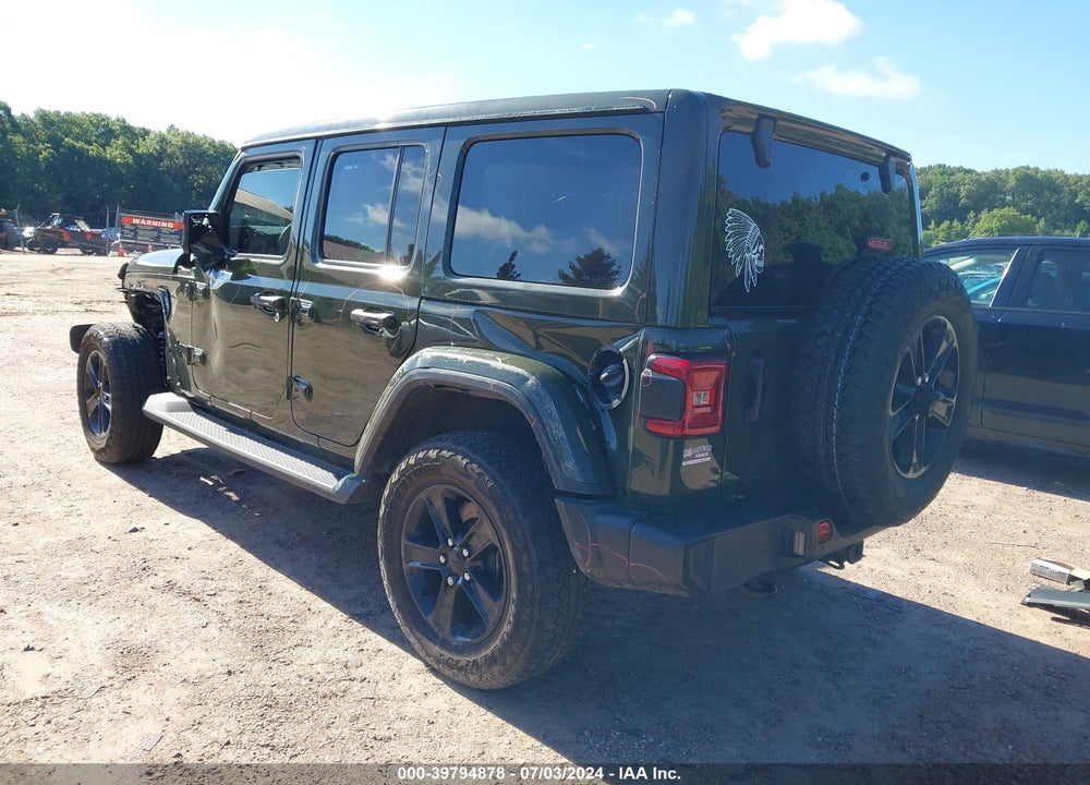 2022 JEEP WRANGLER UNLIMITED SAHARA ALTITUDE 4X4 VIN: 1C4HJXEG3NW153958