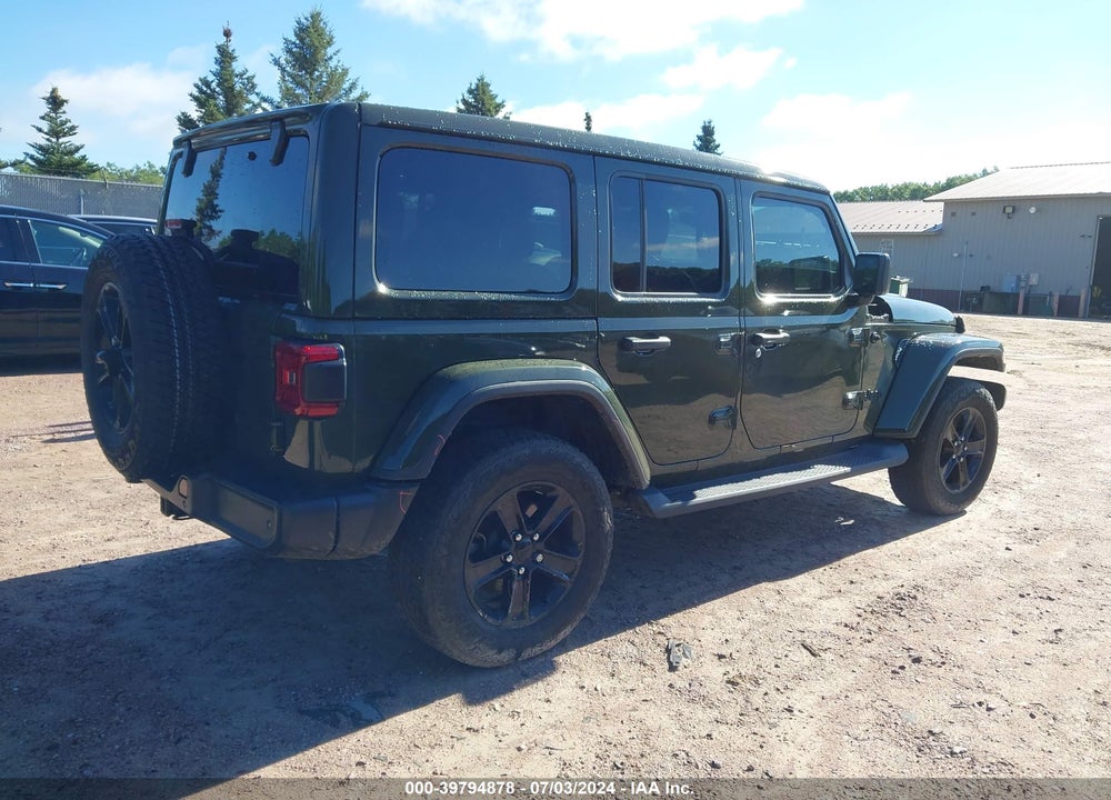 2022 JEEP WRANGLER UNLIMITED SAHARA ALTITUDE 4X4 VIN: 1C4HJXEG3NW153958