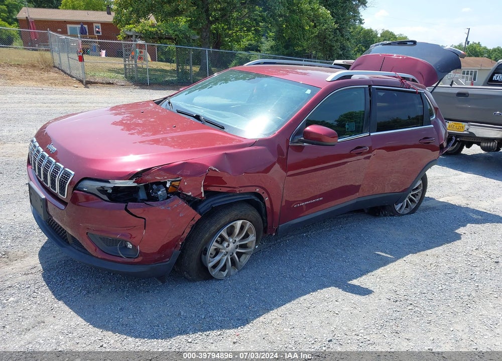 2019 JEEP CHEROKEE LATITUDE 4X4 VIN: 1C4PJMCB8KD212737