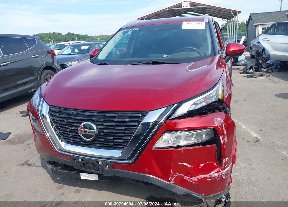2021 NISSAN ROGUE SV INTELLIGENT AWD VIN: 5N1AT3BB1MC709404