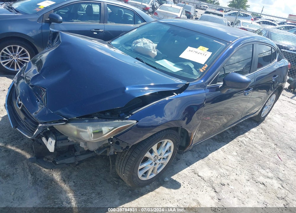 2016 MAZDA 3 I SPORT VIN: JM1BM1U73G1324249