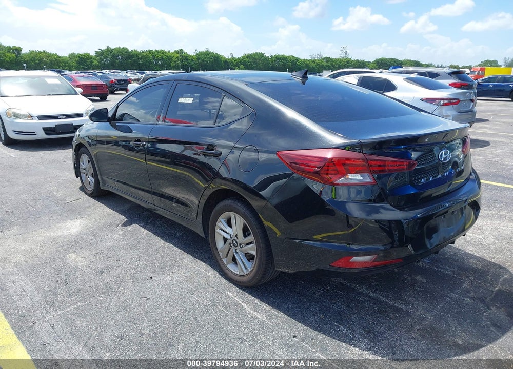 2020 HYUNDAI ELANTRA SEL VIN: 5NPD84LF6LH521829