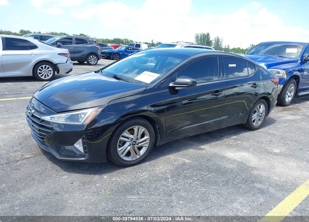 2020 HYUNDAI ELANTRA SEL VIN: 5NPD84LF6LH521829