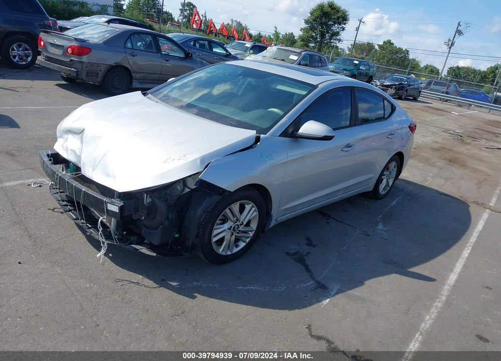 2019 HYUNDAI ELANTRA VALUE EDITION VIN: 5NPD84LF8KH476486