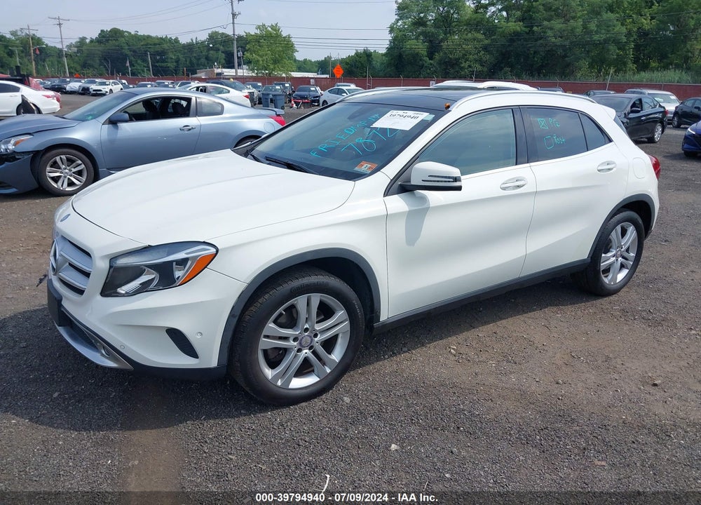 2017 MERCEDES-BENZ GLA 250 VIN: WDCTG4GB8HJ350502