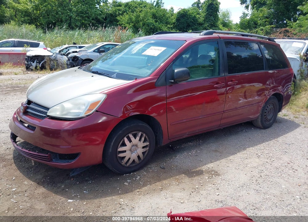 2005 TOYOTA SIENNA LE VIN: 5TDZA23C75S268313