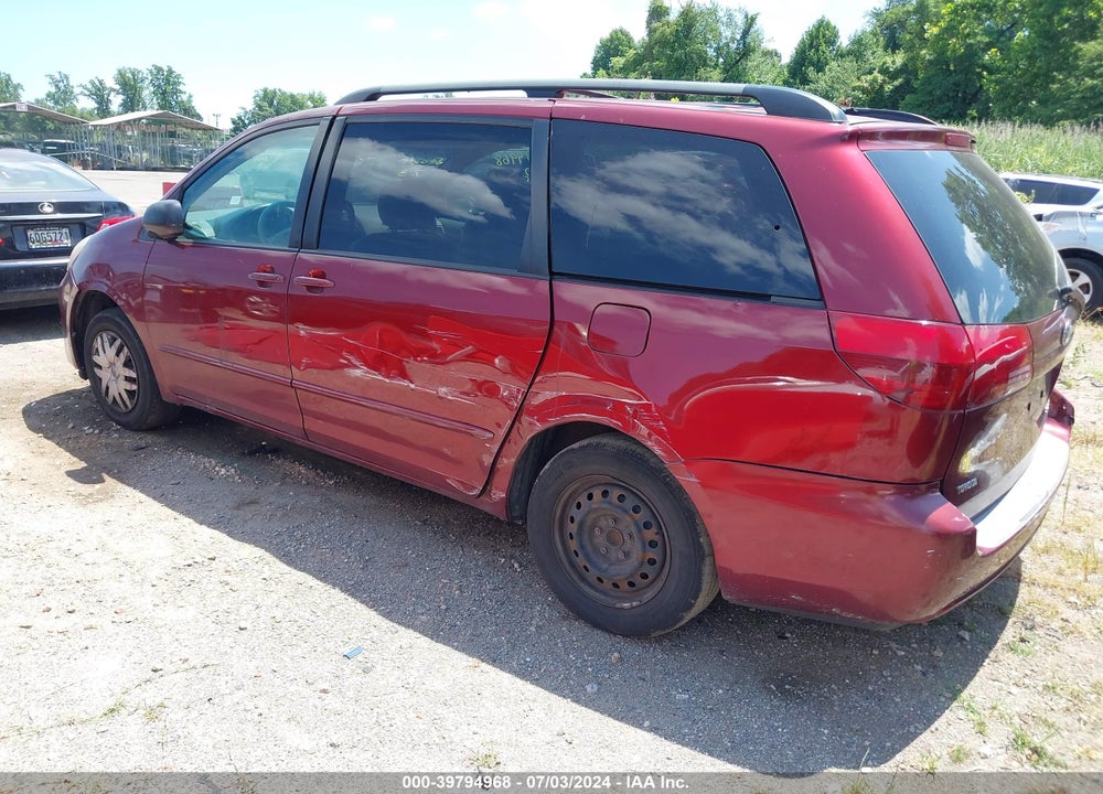 2005 TOYOTA SIENNA LE VIN: 5TDZA23C75S268313
