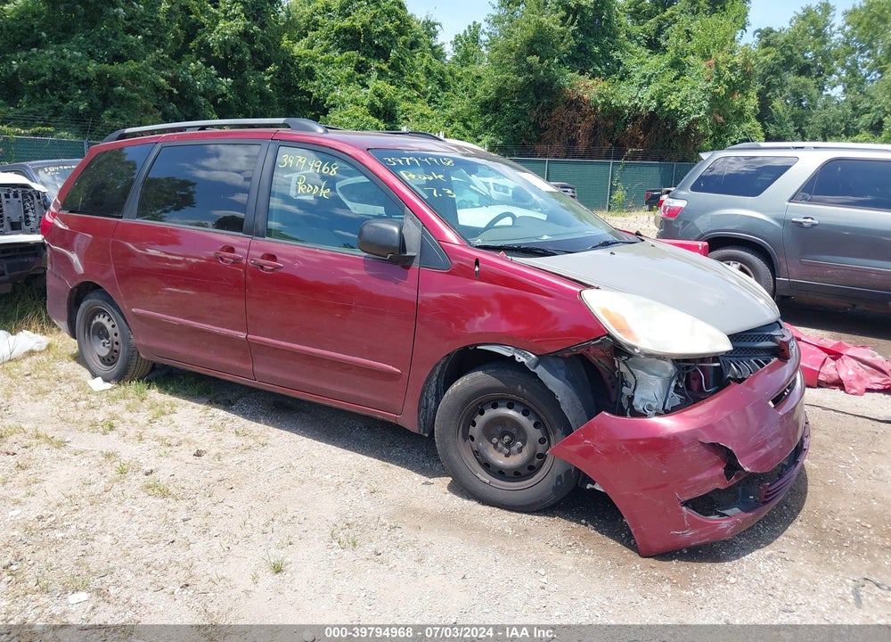 2005 TOYOTA SIENNA LE VIN: 5TDZA23C75S268313