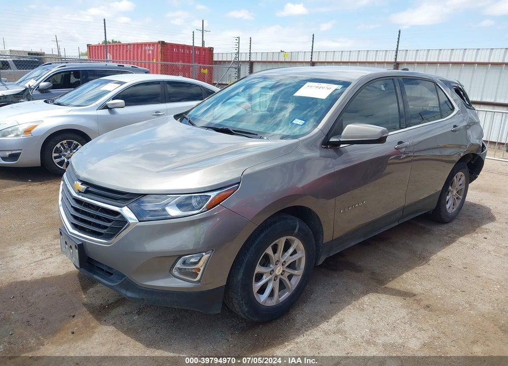 2018 CHEVROLET EQUINOX LT VIN: 3GNAXJEV6JL106684