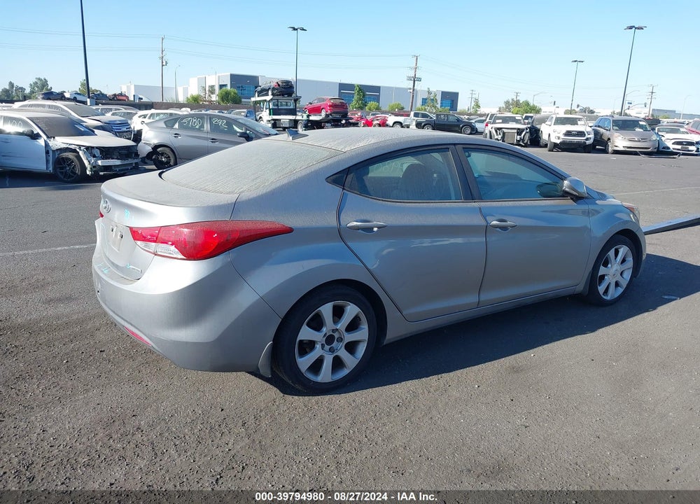2013 HYUNDAI ELANTRA LIMITED VIN: KMHDH4AE2DU510713