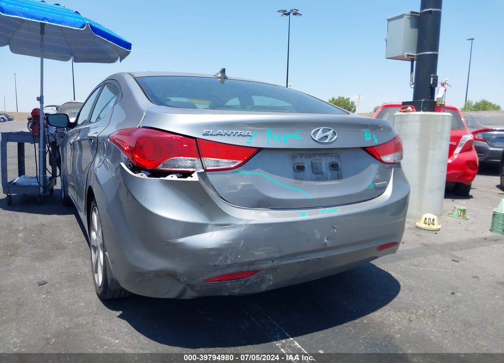2013 HYUNDAI ELANTRA LIMITED VIN: KMHDH4AE2DU510713