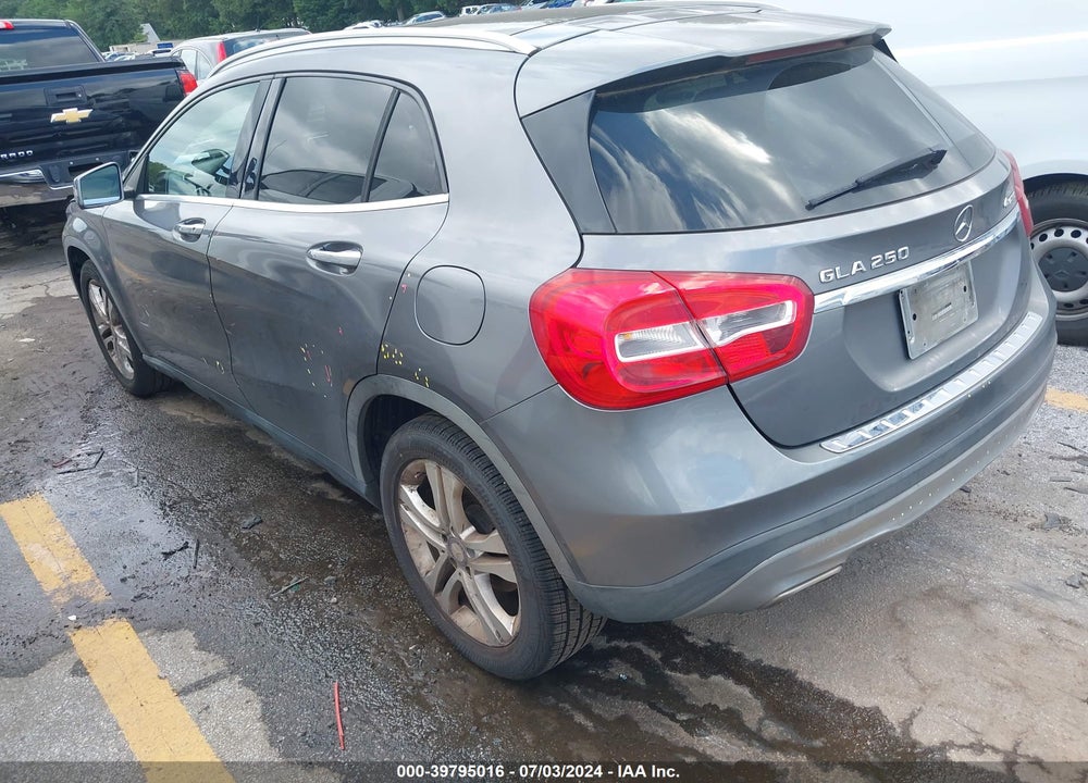 2016 MERCEDES-BENZ GLA 250 4MATIC VIN: WDCTG4GB4GJ230209