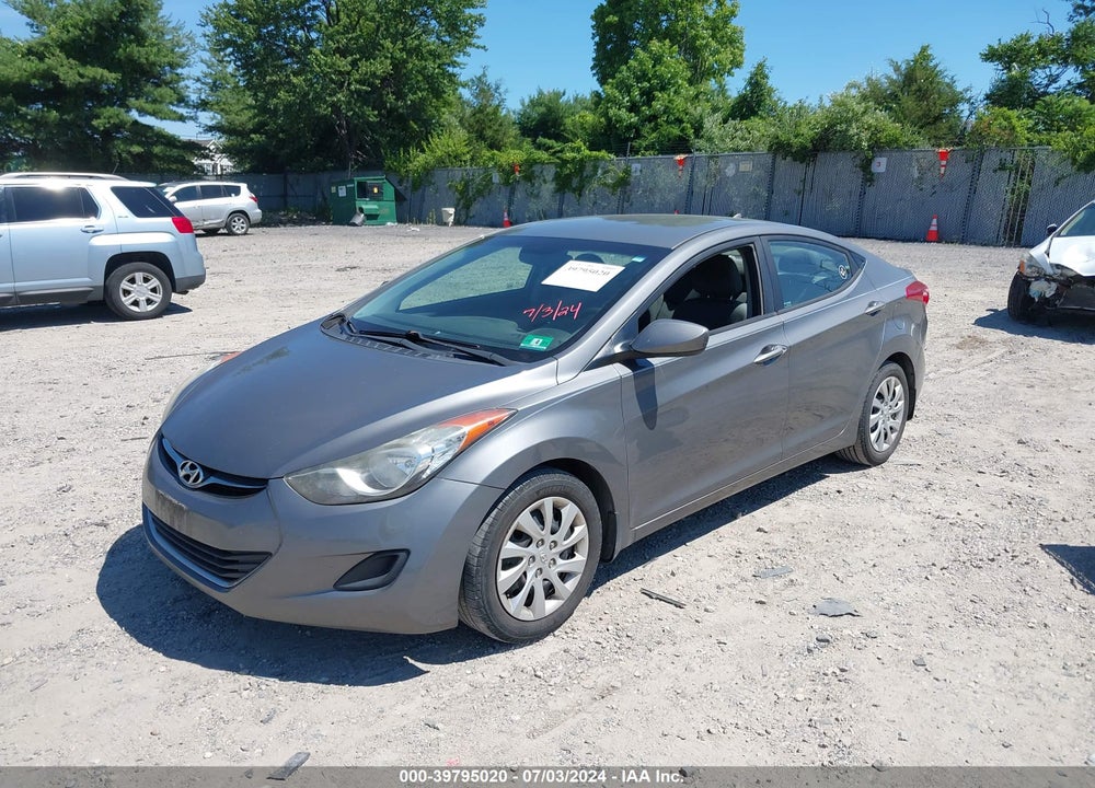 2013 HYUNDAI ELANTRA GLS VIN: 5NPDH4AE4DH161410
