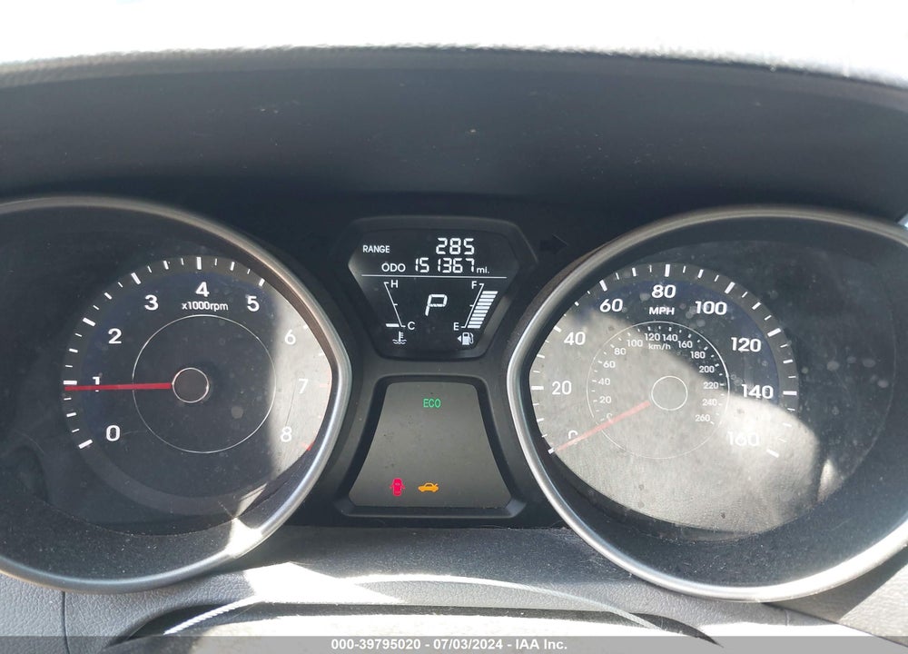 2013 HYUNDAI ELANTRA GLS VIN: 5NPDH4AE4DH161410