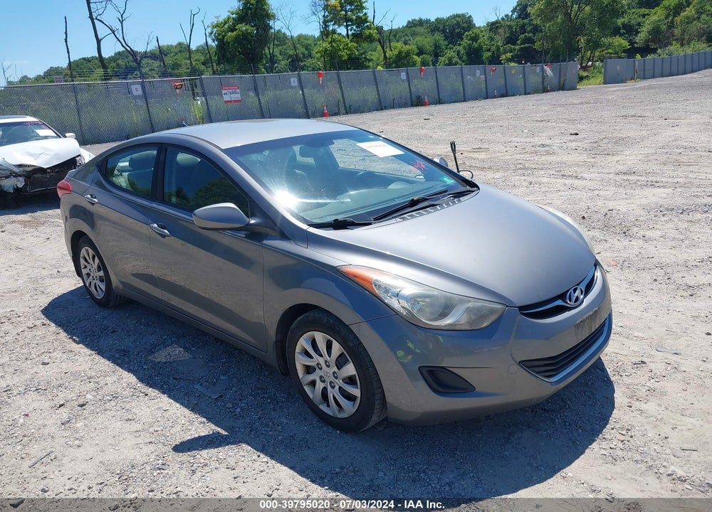 2013 HYUNDAI ELANTRA GLS VIN: 5NPDH4AE4DH161410