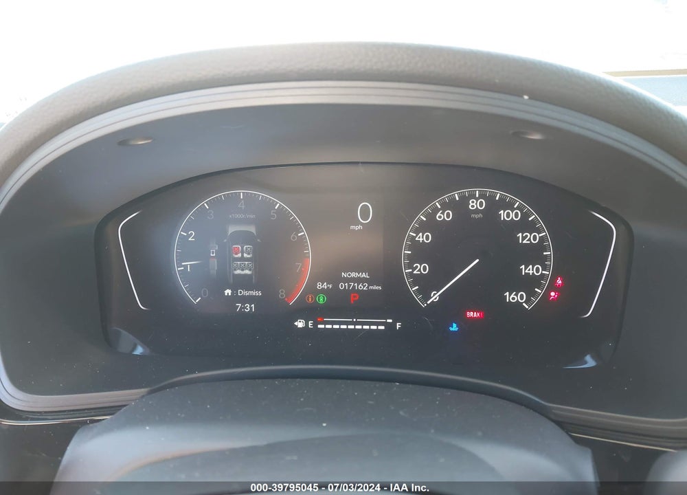 2024 HONDA CIVIC SPORT VIN: 19XFL2H83RE017080