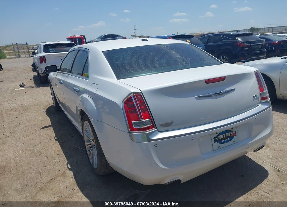 2012 CHRYSLER 300C LUXURY SERIES VIN: 2C3CCAPT1CH238146