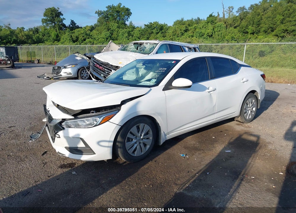 2022 NISSAN SENTRA S XTRONIC CVT VIN: 3N1AB8BV5NY240537