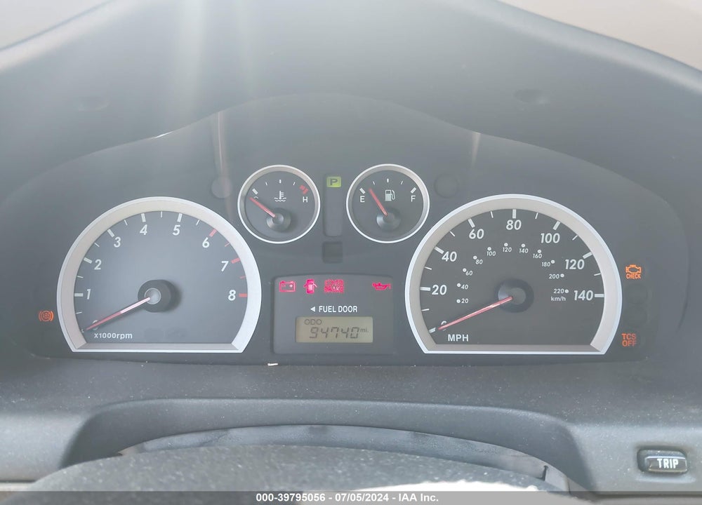 2005 HYUNDAI SANTA FE GLS/LX VIN: KM8SC13E35U964276