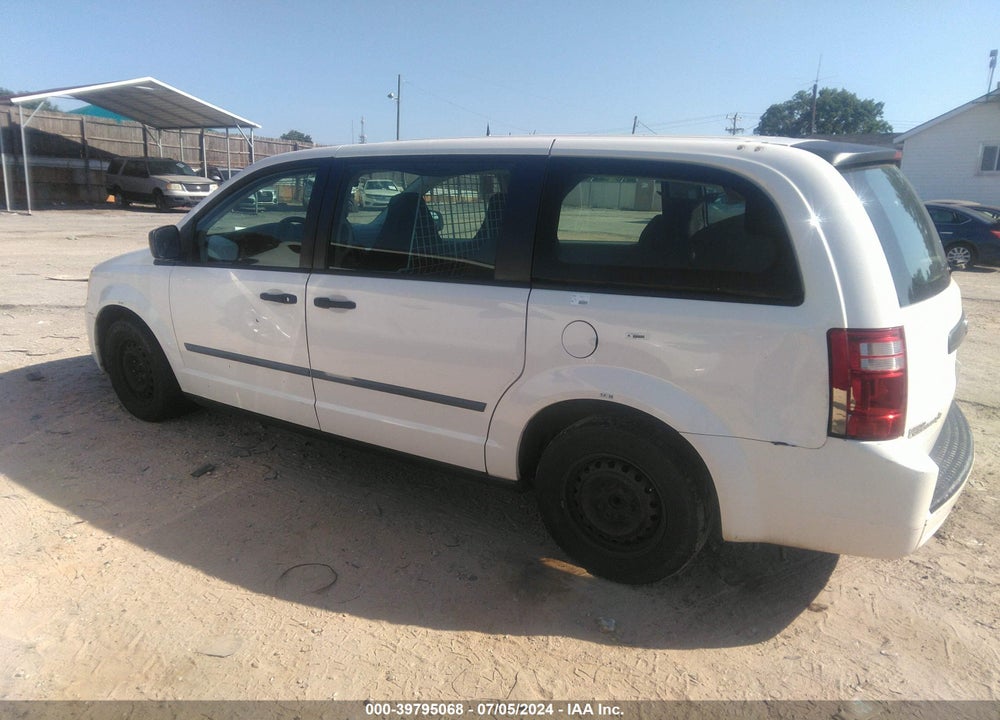 2008 DODGE GRAND CARAVAN CV VIN: 1D4HN11H38B186974