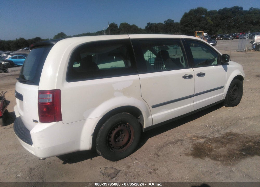2008 DODGE GRAND CARAVAN CV VIN: 1D4HN11H38B186974
