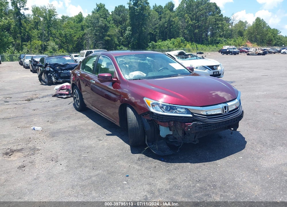 2016 HONDA ACCORD EX-L VIN: 1HGCR2F80GA005748