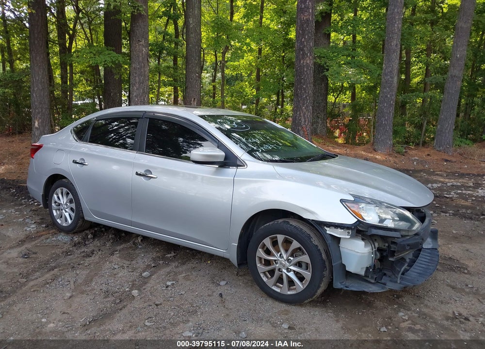 2017 NISSAN SENTRA SV VIN: 3N1AB7AP0HY278601