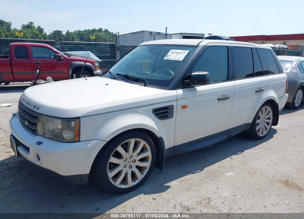 2008 LAND ROVER RANGE ROVER SPORT HSE VIN: SALSK25438A153061