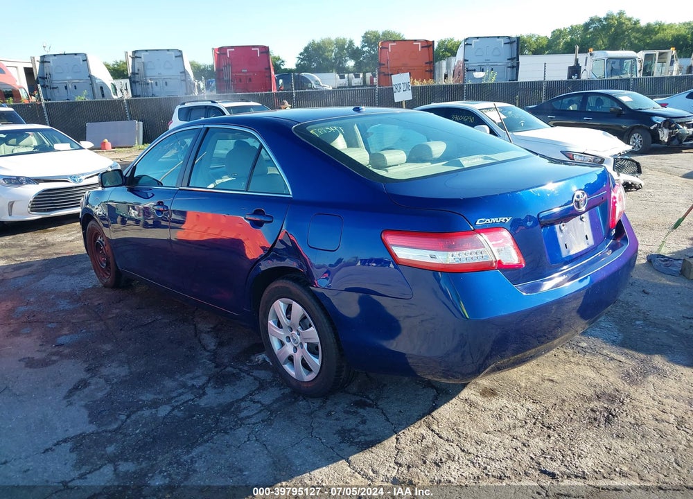 2011 TOYOTA CAMRY LE VIN: 4T1BF3EK6BU734524