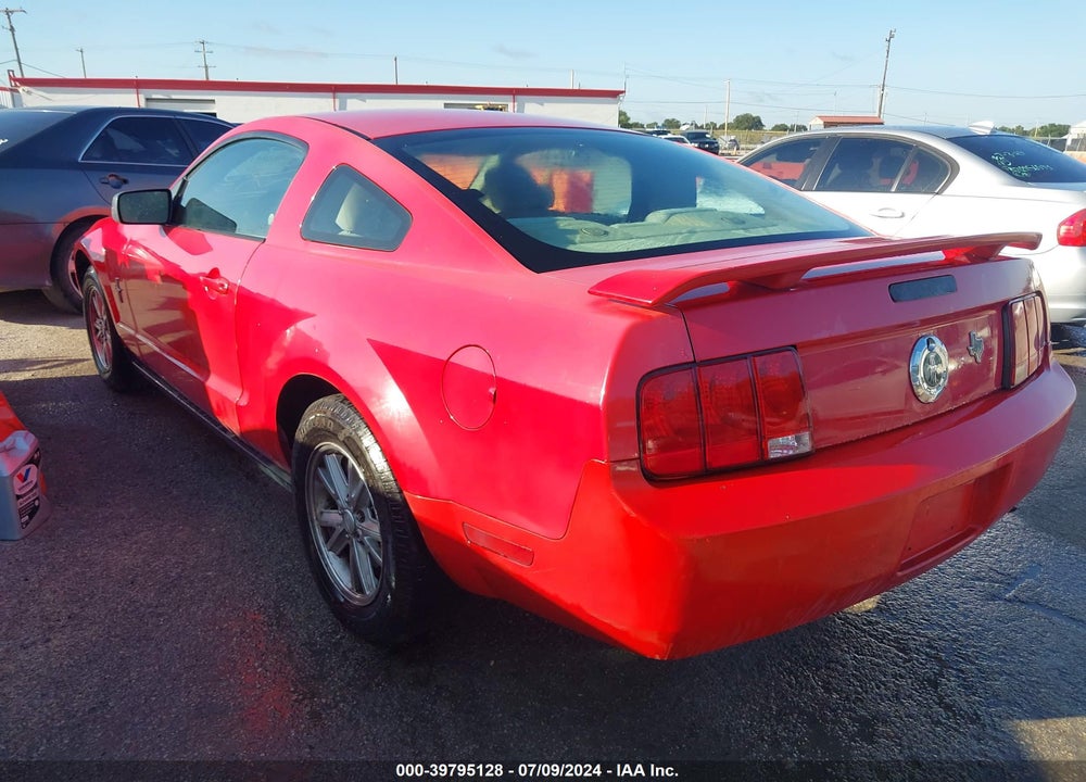 2006 FORD MUSTANG V6 VIN: 1ZVFT80N965136938