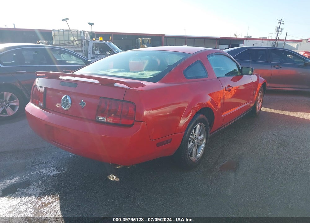 2006 FORD MUSTANG V6 VIN: 1ZVFT80N965136938