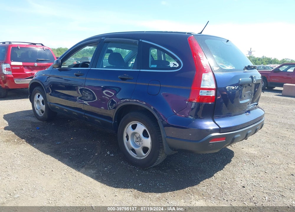 2007 HONDA CR-V LX VIN: 5J6RE48397L017087