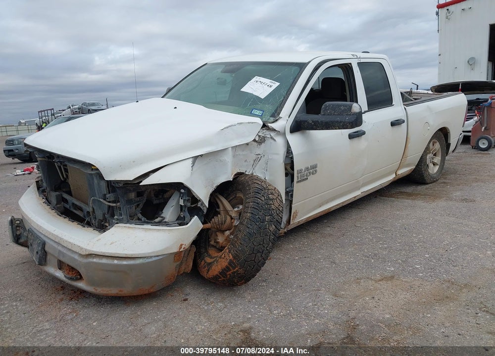 2021 RAM 1500 CLASSIC TRADESMAN QUAD CAB 4X4 6'4 BOX VIN: 1C6RR7FG2MS554118