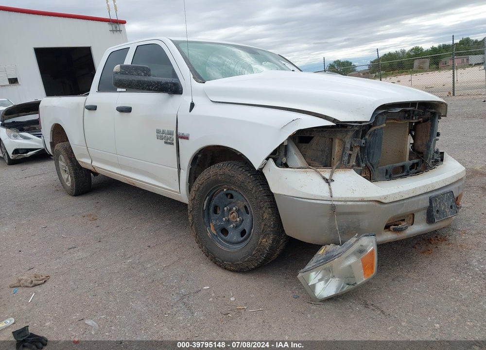 2021 RAM 1500 CLASSIC TRADESMAN QUAD CAB 4X4 6'4 BOX VIN: 1C6RR7FG2MS554118