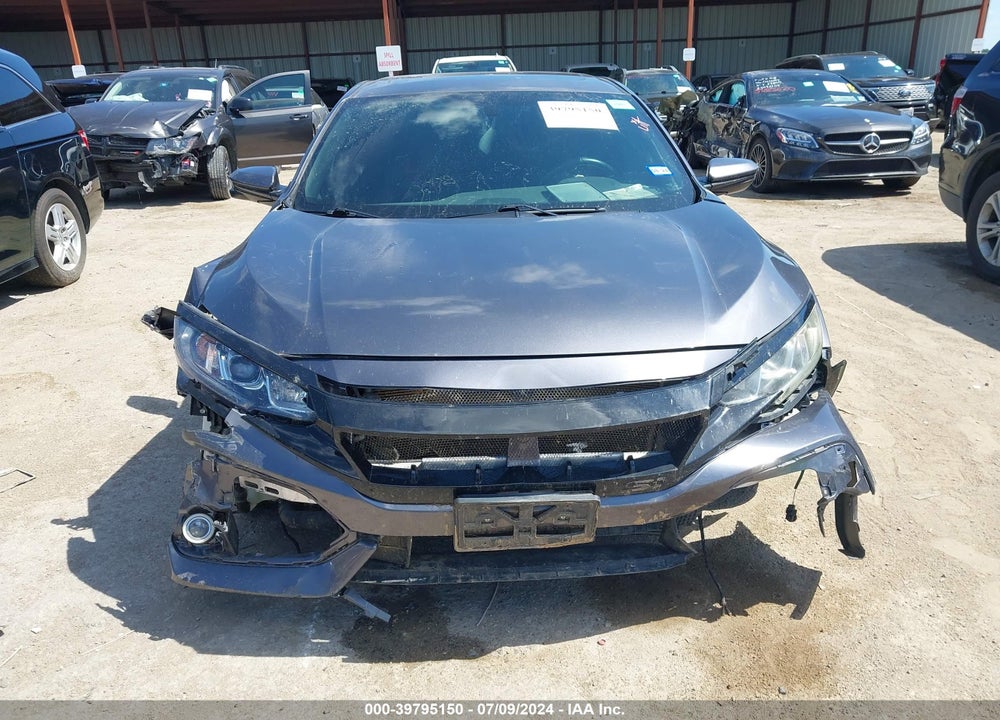2018 HONDA CIVIC SI VIN: 2HGFC1E51JH705576