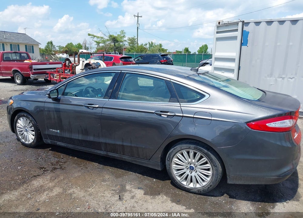 2015 FORD FUSION HYBRID SE VIN: 3FA6P0LU6FR178398