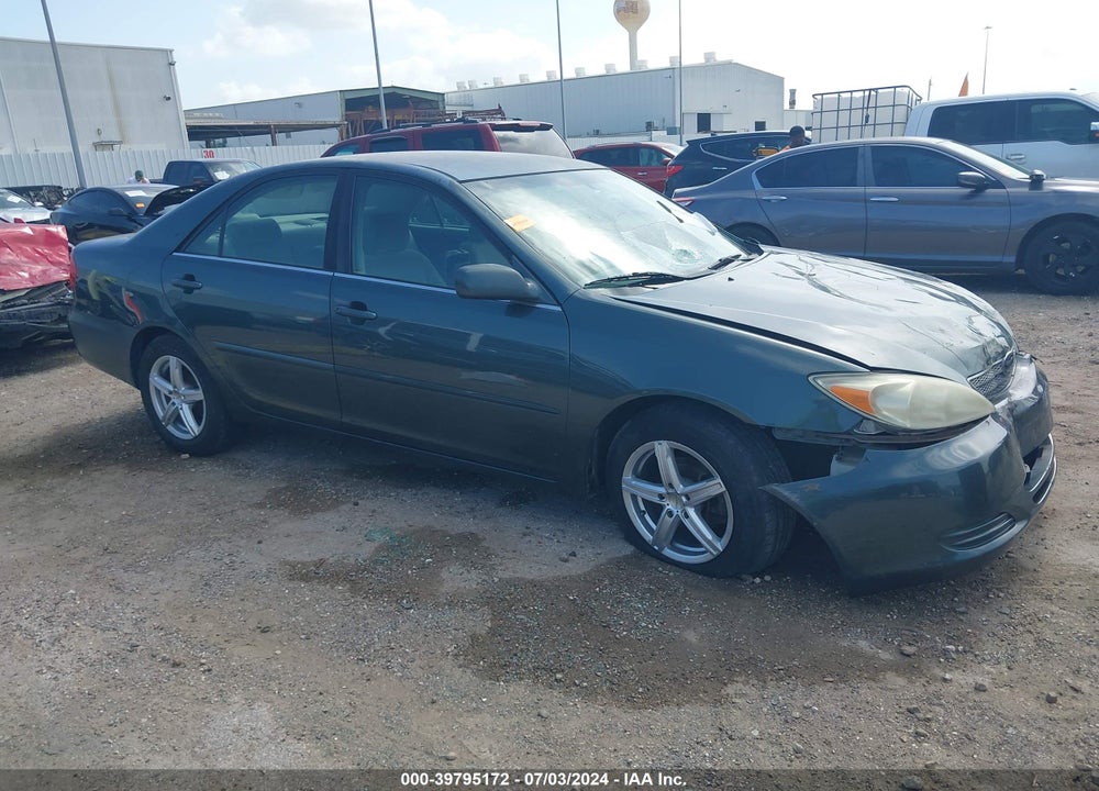 2002 TOYOTA CAMRY LE VIN: 4T1BE32K32U560872