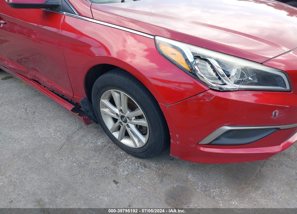 2016 HYUNDAI SONATA SE VIN: 5NPE24AF5GH276665