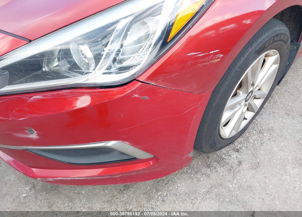 2016 HYUNDAI SONATA SE VIN: 5NPE24AF5GH276665