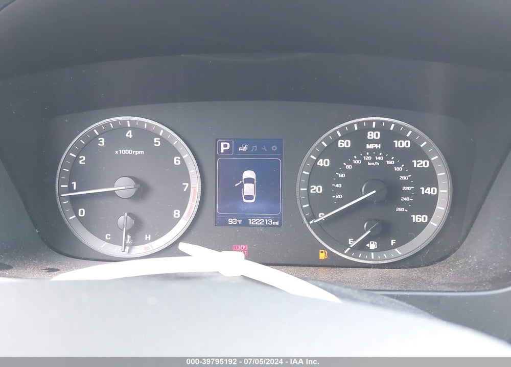 2016 HYUNDAI SONATA SE VIN: 5NPE24AF5GH276665